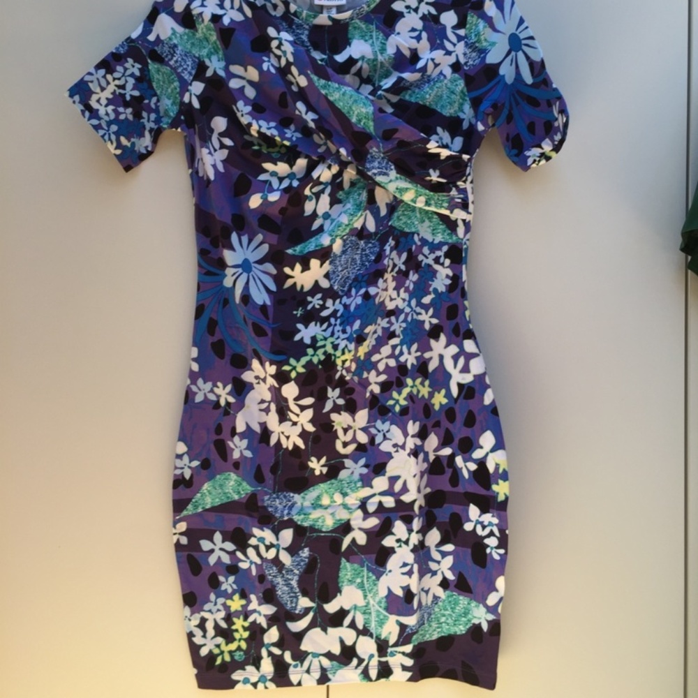 Peter Pilotto for Target floral jersey dress NWOT